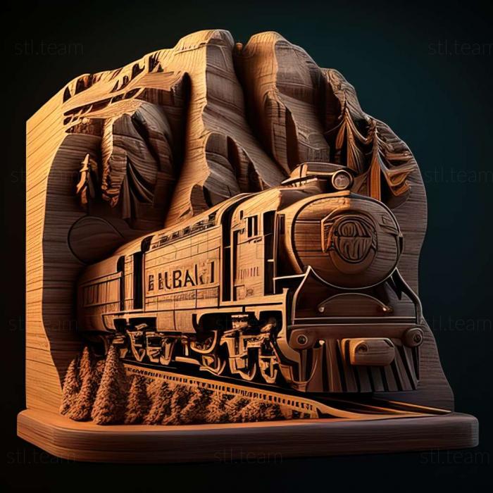 3D model Rail Simulator Official Expansion Pack game (STL)